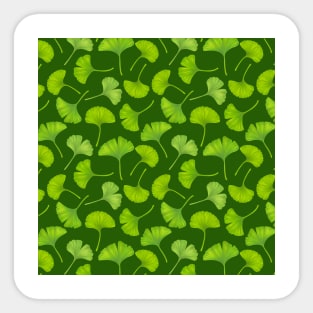 Ginkgo leaves Sticker